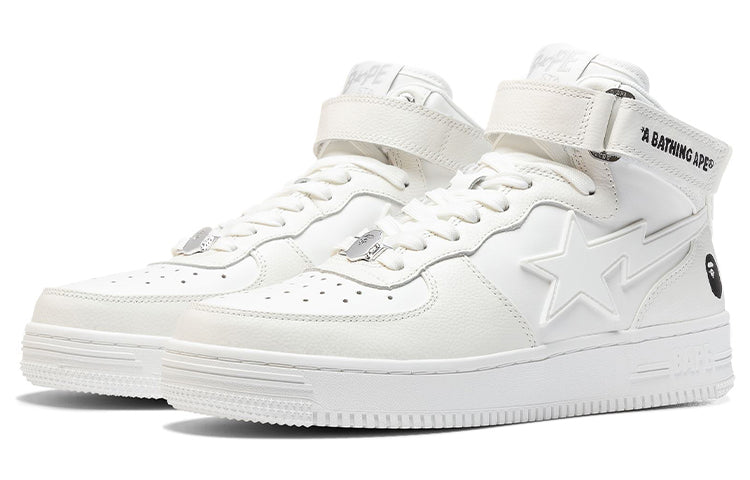 A BATHING APE Sta White 1H70-291-003