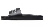 Balenciaga Wave Logo Slippers Sandals Black 530562WAM001091