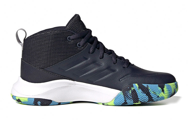 (PS) adidas Own The Game J Wide 'Legend Ink Signal Green' FW4566
