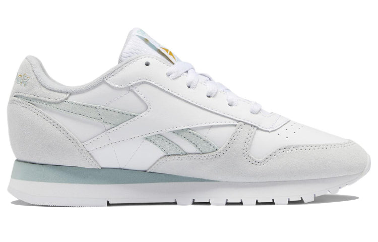 (WMNS) Reebok Classic Leather 'White Seaside Grey' GW3801