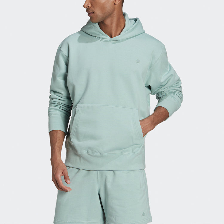 adidas originals Embroidered Small Label Solid Color Sports Green HF6378