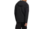 adidas Athleisure Casual Sports Hooded Jacket Couple Style Black HE5265