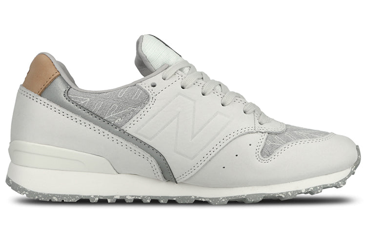 (WMNS) New Balance 996 Low Cut White/Grey WR996GAR
