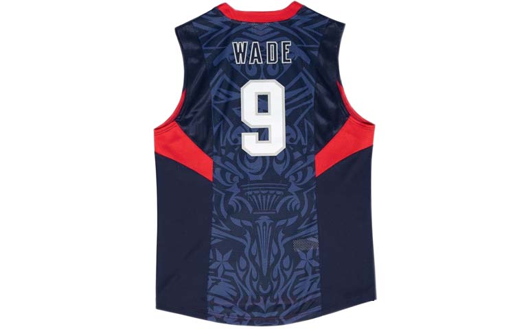 Mitchell & Ness NBA Authentic Jersey 'Team USA - Dwyane Wade 2008' AJY44385-USA08DWANAVY