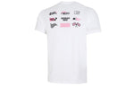 Men's adidas neo Minimalistic Alphabet Logo Printing Athleisure Casual Sports Round Neck Short Sleeve White T-Shirt HN4741