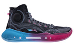 Li-Ning Yu Shuai 14 Beng High Basketball Professional Competition Shoes Miami Black/Blue/Pink ABAQ033-23
