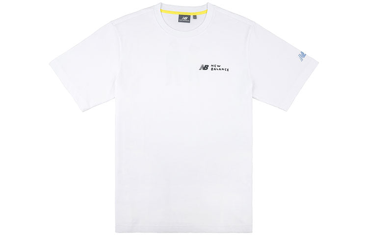 New Balance Men's New Balance x ZERO PER ZERO Crossover Limited Cartoon Character Short Sleeve White NEA3V973-WT