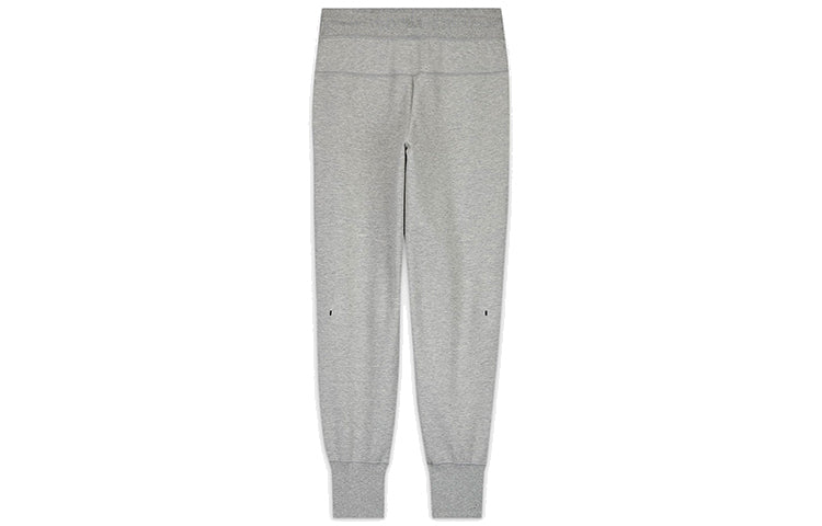 (WMNS) Nike Sportswear Tech Fleece Zipper Slim Fit Bundle Feet Sports Pants/Trousers/Joggers Dark Grey CW4293-063