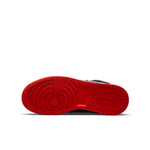 (GS) Air Jordan 1 Hi FlyEase 'Black Cement Grey Red' DC7986-010