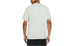Nike Sportswear Premium Essentials Logo Solid Color Round Neck Short Sleeve Blue DO7393-017