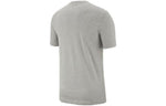 Men's Nike Embroidered Small Round Neck Short Sleeve Dark Grey T-Shirt AR4999-064