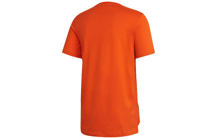 adidas originals Sports Round Neck Short Sleeve Orange Yellow GK0645