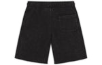 Men's Nike Printing Logo Solid Color Lacing Casual Shorts Black DV3315-010