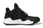 (GS) adidas Deep Threat J 'Black Yellow White' FV8633