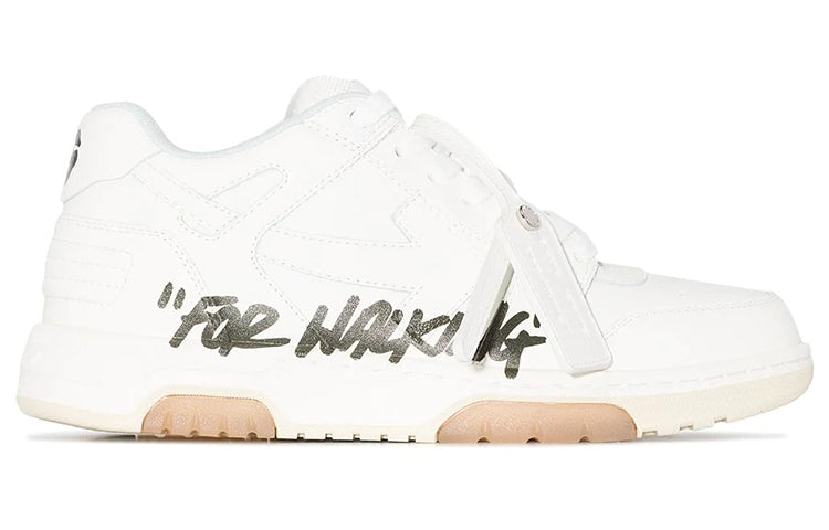 (WMNS) Off-White Out of Office For Walking Sneaker 'White Black' OWIA259C99LEA0020110