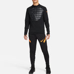 Men's Nike Soccer/Football Training Solid Color Stand Collar Stay Warm Soccer/Football Jacket Black DC9169-010
