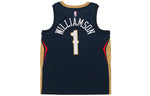 Nike NBA Zion Williamson Basketball Sports Jersey SW Fan Edition New Orleans Pelicans 1 Navy Blue Dark blue 864493-427