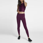 (WMNS) Nike Tight Training Running Sports Pants/Trousers/Joggers Red AA1740-609