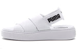 (WMNS) PUMA Platform Trace Sports sandals 'White Black' 365478-02