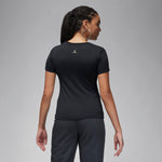 (WMNS) Air Jordan Slim Fit T-Shirt 'Black' FN5390-010
