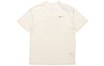 Nike Basketball Sports Round Neck Short Sleeve Creamy White DD0827-901