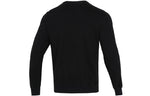 PUMA Bronzing Logo Sports Round Neck Pullover Black 535278-01