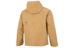 Men's adidas Th Protek Wvjkt Colorblock Athleisure Casual Sports Hooded Jacket Brown Yellow HM5167