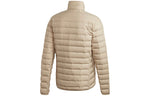 adidas Windproof And Warm Sports Stand Collar Down Jacket Men's Khaki GE5826