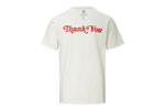 Converse reversible Alphabet Printing Short Sleeve Creamy White 10019650-A02