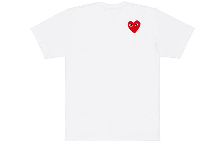 COMME des GARCONS PLAY x The North Face 'play together' Short-sleeved White AE-T202-051-1