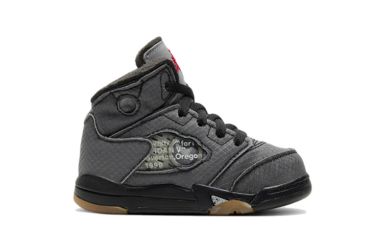 (TD) Air Jordan 5 x Off-White Retro SP 'Muslin' CV4828-001