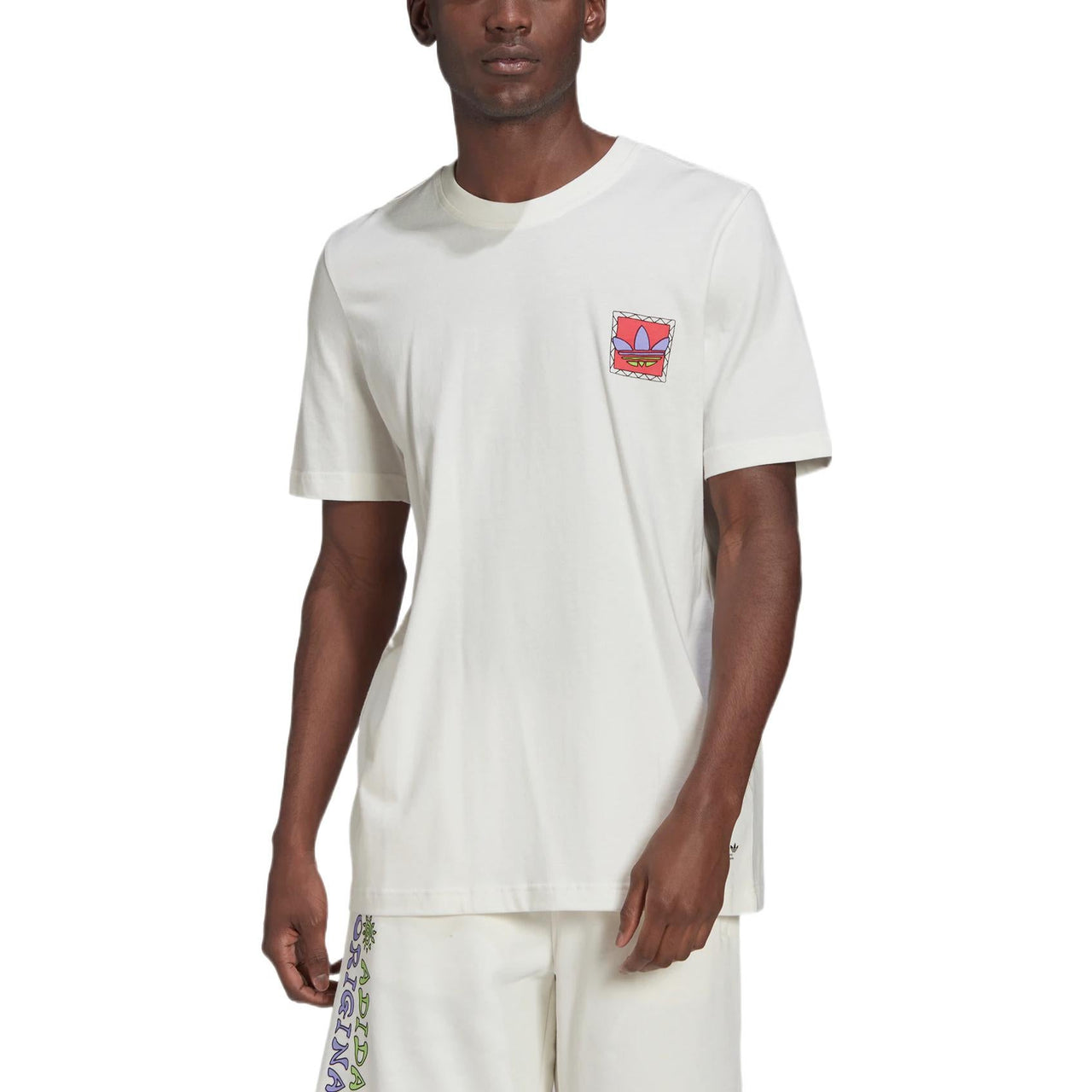 adidas originals Graphic New Summer Pack T-shirt 'White' HC7160