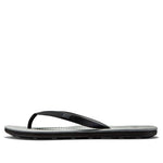 Nike Solarsoft Thong Black Gray Slippers 488160-090