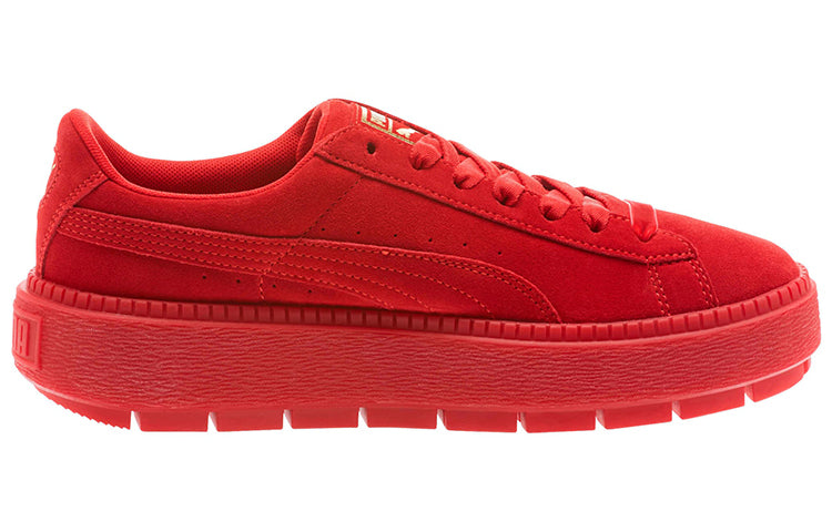 (WMNS) PUMA Suede Platform Trace 'Valentines Day' 367045-01