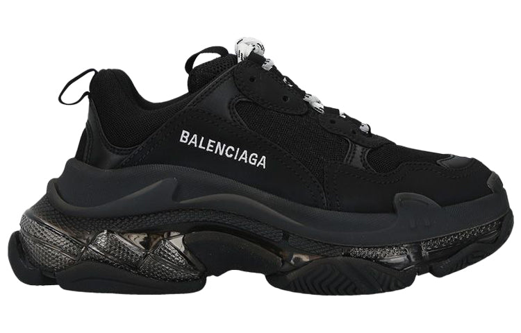 (WMNS) Balenciaga Triple S Sneaker 'Clear Sole - Black' 544351W2FB11000