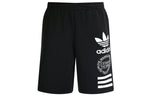 adidas originals Logo Printing Athleisure Casual Sports Shorts Black BQ0927