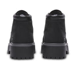 (WMNS) Timberland Stone Street Premium Platform Waterproof Chukka Boots 'Black Nubuck' A5REN