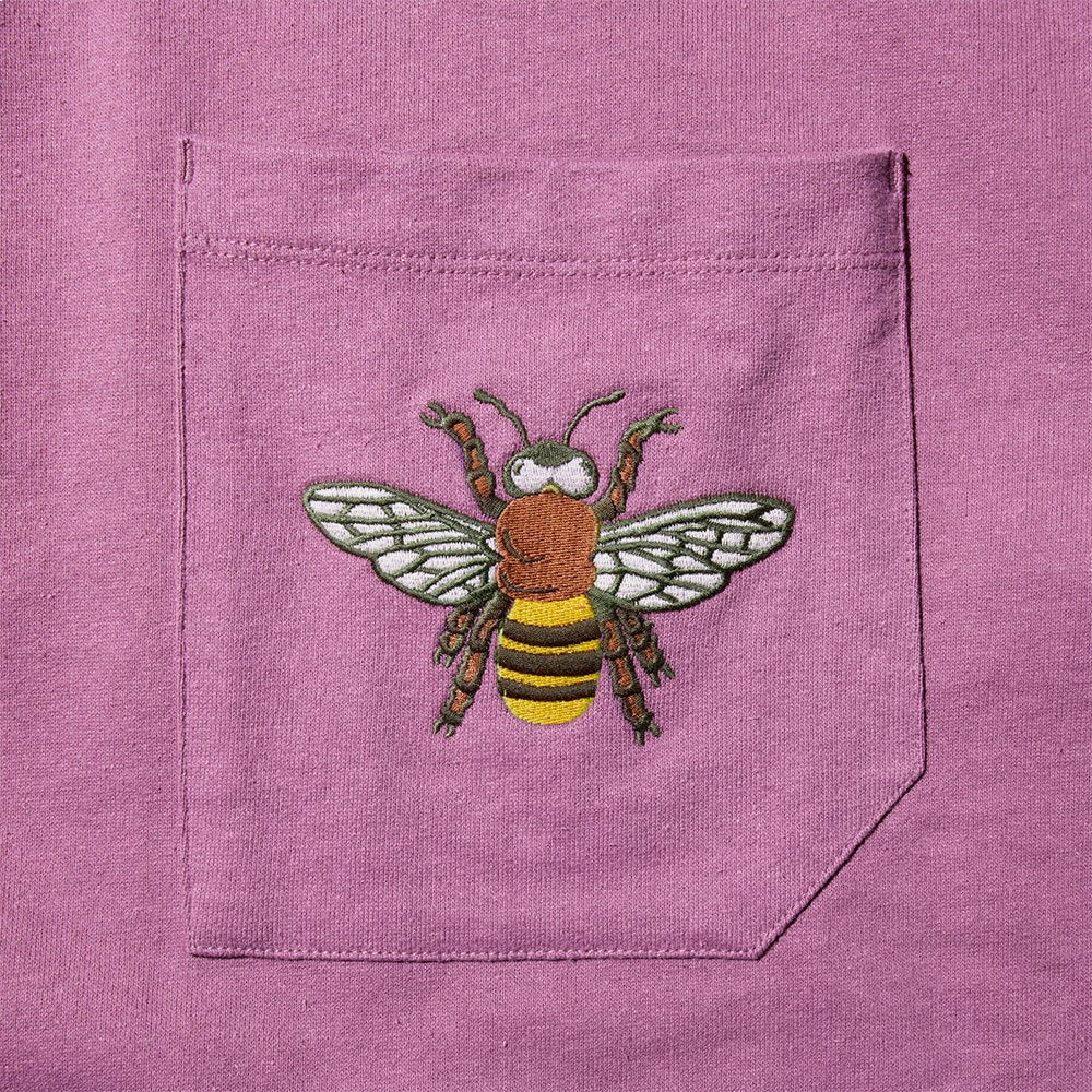 Timberland x Billionaire Boys Club's Bee Line Pocket Long Sleeves T-Shirt 'Purple' TB0A2FT5-CJ0