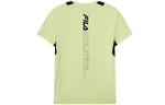 FILA Logo Letter Printing Round Collar Male Yellow A11M122101F-YE