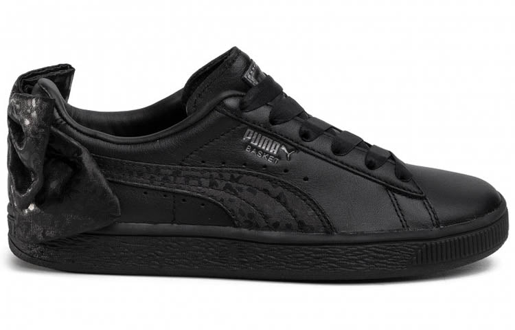 (WMNS) PUMA Basket 'Bow - Black Leopard' 367828-02