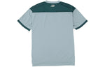 New Balance Linear Logo Honeycomb Mesh T-shirt 'Salt Marsh' AMT45072-SAM