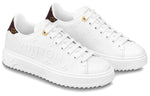 (WMNS) LOUIS VUITTON Time Out Trainers 'White Logo with Monogram' 1AAP6D