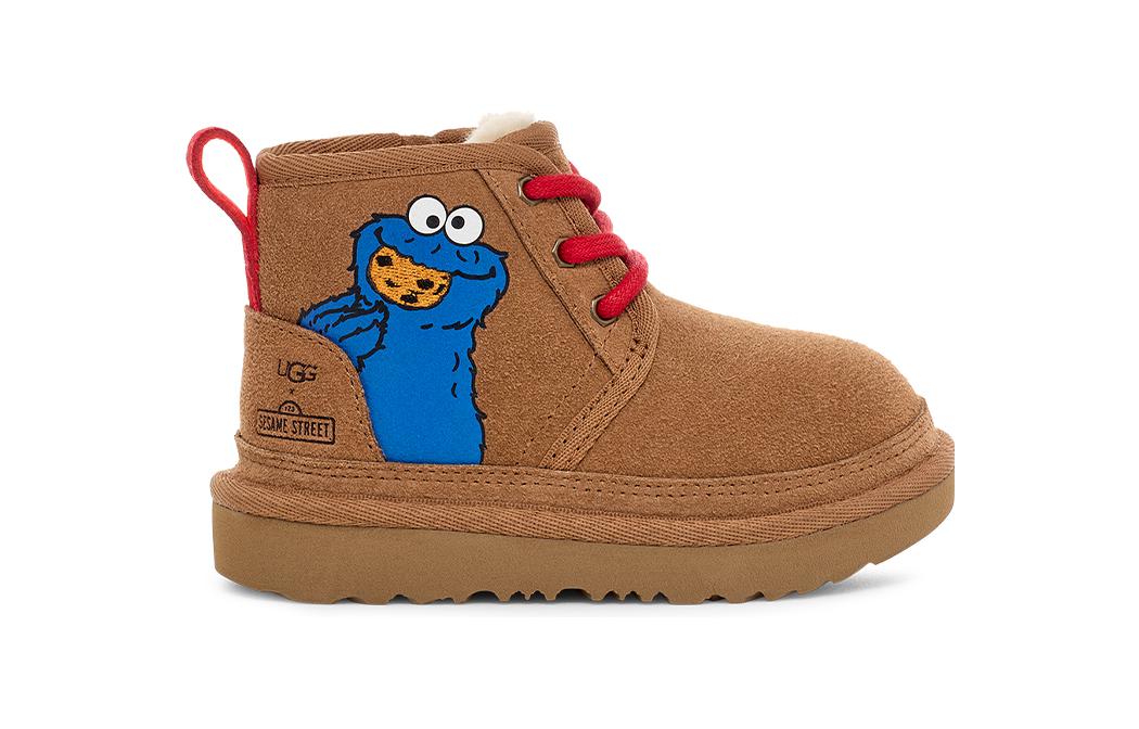 (TD) UGG Neumel II x Sesame Friends 'Chestnut' 1147232T-CHE