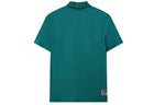 FILA Contrasting Colors Alphabet Printing Tennis Short Sleeve Polo Shirt Green A11M123153F-GN