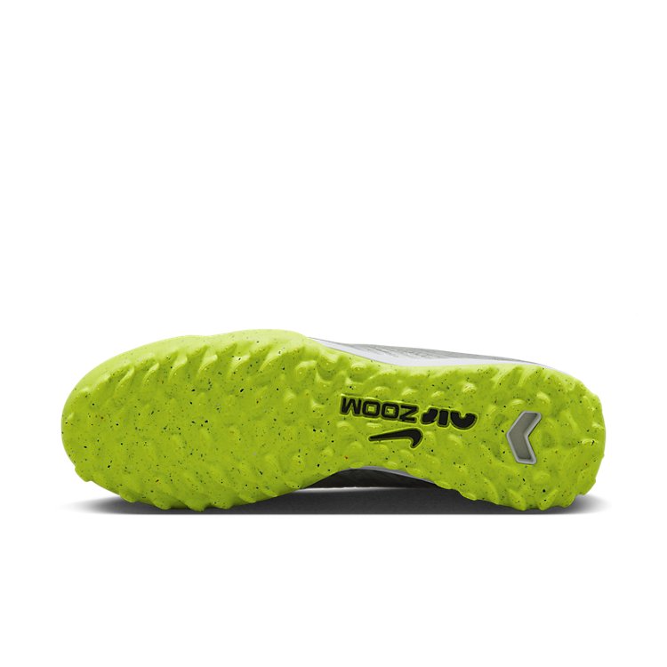 Nike Zoom Vapor 15 Academy TF Turf 'Metallic Silver Volt' FB8396-060