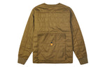 Men's Converse Retro Multiple Pockets Casual Stay Warm Green Jacket 10019990-A02