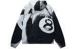 Stussy 8 Ball Beach Shell Jacket 'Grayscale' 115702