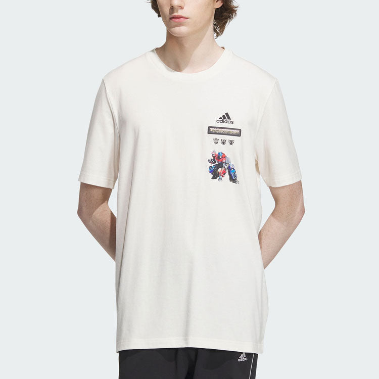 adidas Transformers Tee 'Cream White' IK3493
