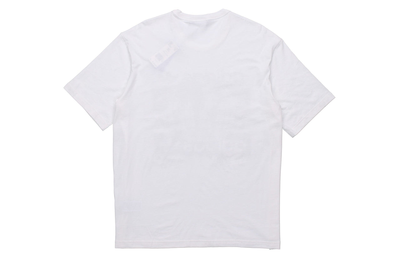 adidas originals Msg Ss Tee Earth Logo Short Sleeve White FM2256