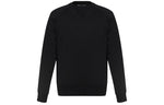 Men's Y-3 Back Large Logo Pure Cotton Casual Black S13583